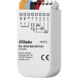 Eltako DL-3CH-8A-DC12+ LED-dimmer 3-kanaals Inbouw (in muur of meubel), Inbouw (in muur)