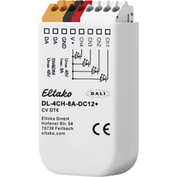 Eltako DL-4CH-8A-DC12+ LED-dimmer 4-kanaals Inbouw (in muur of meubel), Inbouw (in muur)