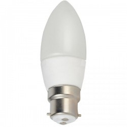 QUALEDY LED B22 Kaarslamp 3W (230V)