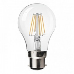 QUALEDY LED B22-Filament lamp 8W 2700K 850Lm Dimbaar